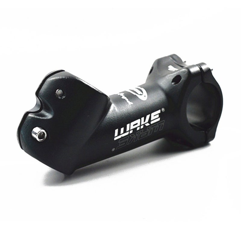WAKE MTB Stem 45 Degree 31.8 90mm Bike Stem Wake Mountain Bike Stem Short Handlebar Stem Riser for Most Bicycle, Road Bike, MTB, BMX, Fixie Gear, Cycling (Aluminum Alloy, Black) - Image 3